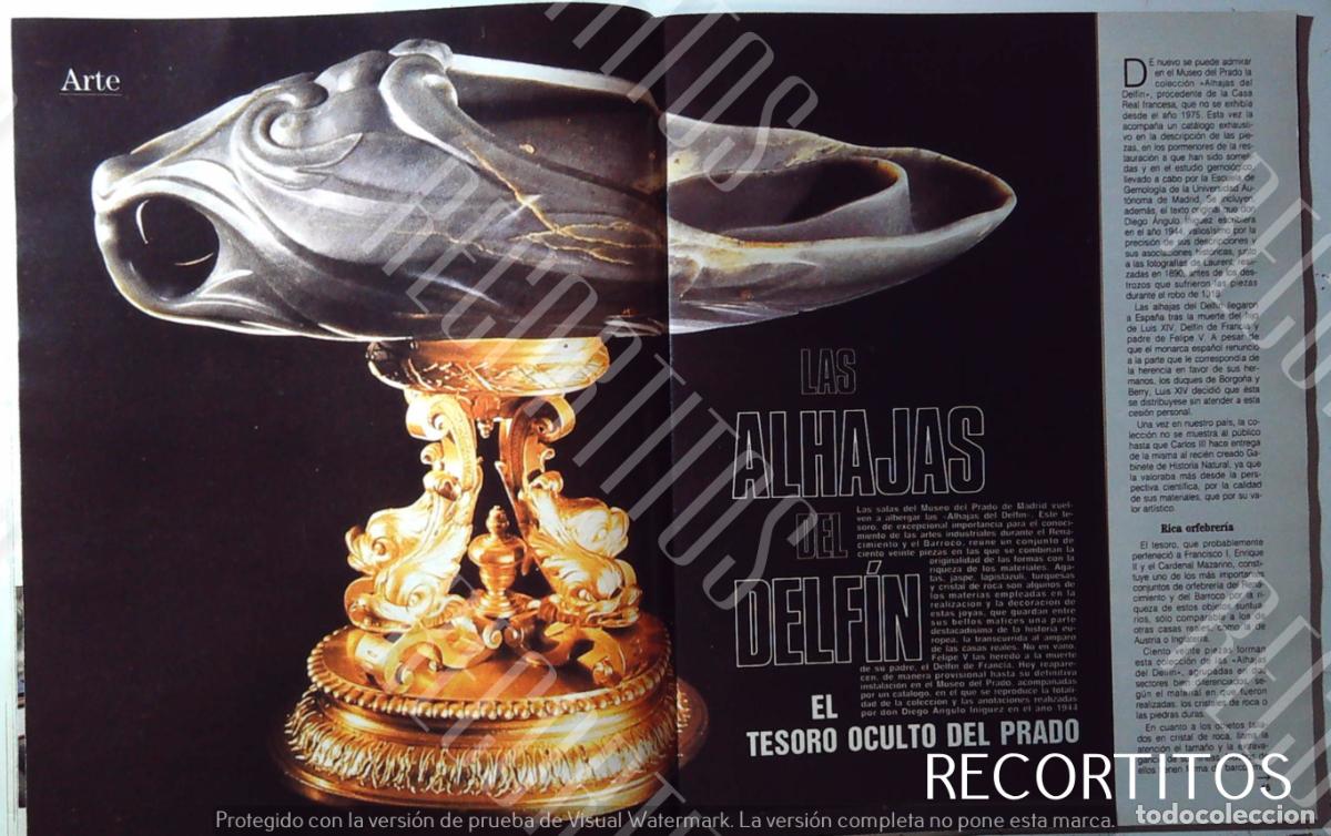 Coleccionismo de Revistas y Peri&oacute;dicos: ALHAJAS DEL DELFIN EL TESORO DEL MUSEO DEL PRADO