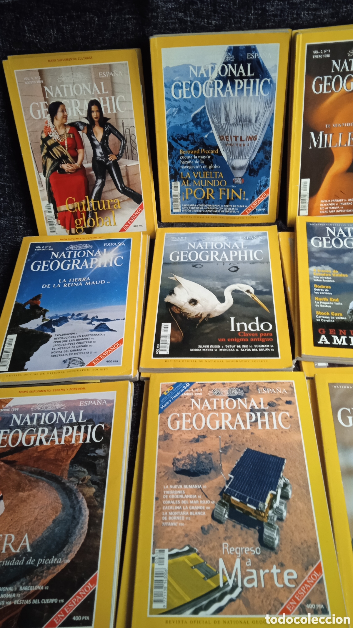 Coleccionismo de revistas y peri&oacute;dicos: NATIONAL GEOGRAPHIC EN ESPA&Ntilde;OL - LOTE DE 17 EJEMPLARES