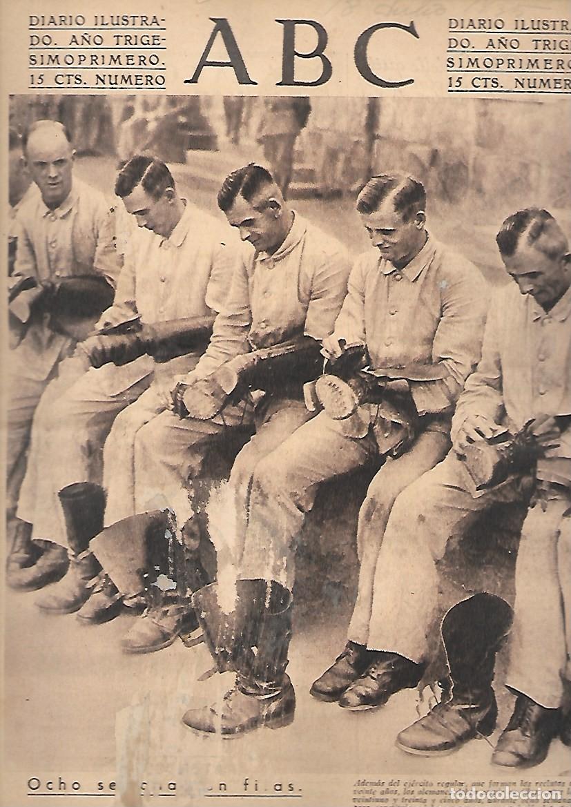 Coleccionismo de Revistas y Peri&oacute;dicos: PERIODICO ABC MADRID-SEVILLA 18 DE JULIO DE 1935 N&ordm;10031.A-ABC-0348