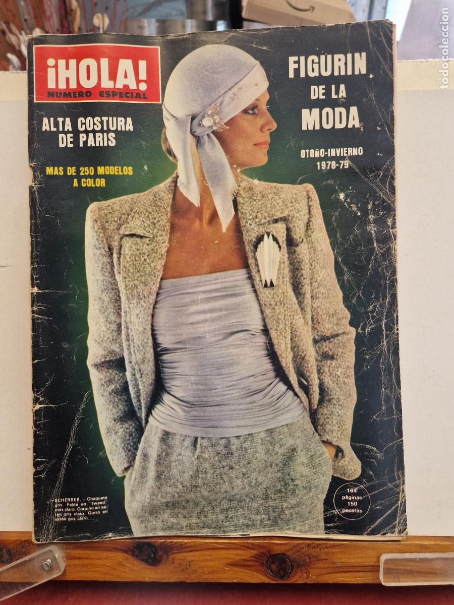 Coleccionismo de Revistas y Peri&oacute;dicos: REVISTA. &iexcl;HOLA!. FIGURIN DE LA MODA. ALTA COSTURA DE PARIS. OTO&Ntilde;O- INVIERNO 1978-79