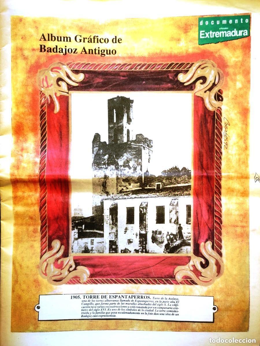 Coleccionismo de Revistas y Peri&oacute;dicos: 3 n&uacute;meros de &rdquo;&Aacute;lbum gr&aacute;fico de Extremadura&rdquo;, fotos antiguas de Badajoz, M&eacute;rida, Zafra; 1992.