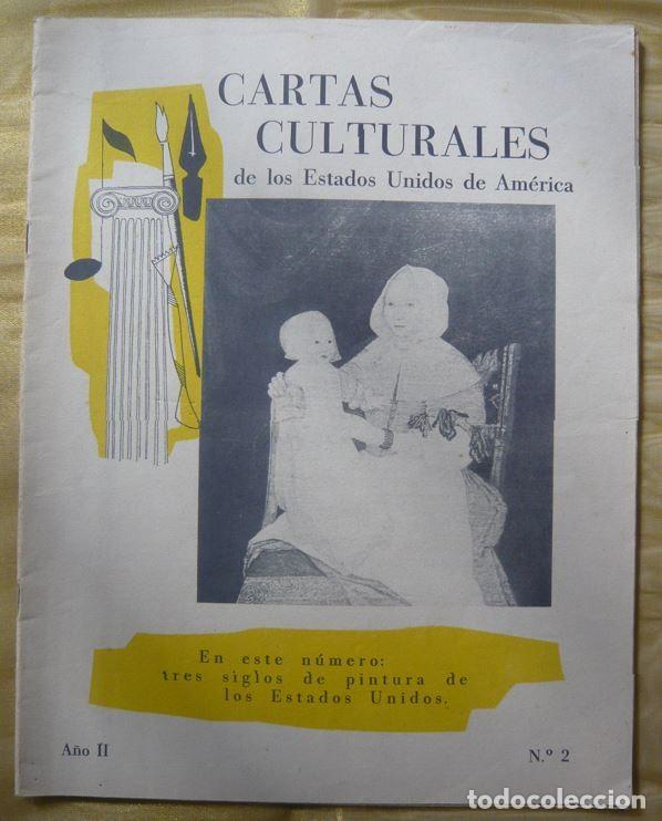 Coleccionismo de Revistas y Peri&oacute;dicos: CARTAS CULTURALES DE LOS ESTADOS UNIDOS DE AMERICA