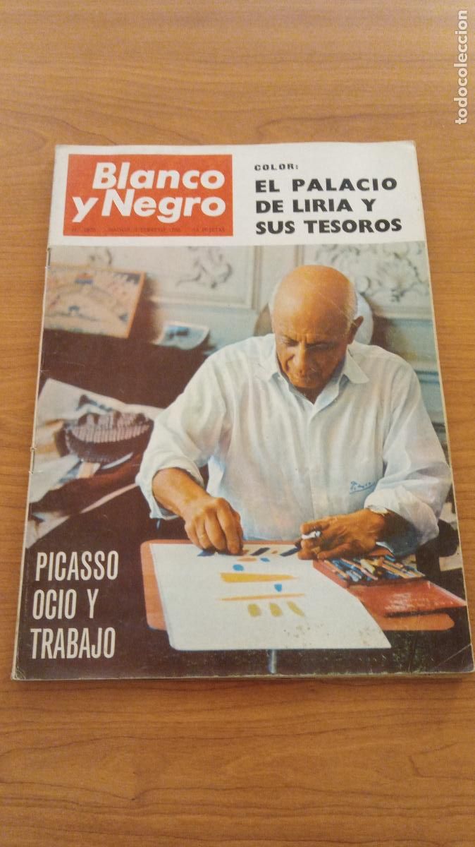 Coleccionismo de Revistas y Peri&oacute;dicos: REVISTA BLANCO Y NEGRO. 5 FEBRERO 1966. PICASSO OCIO Y TRABAJO