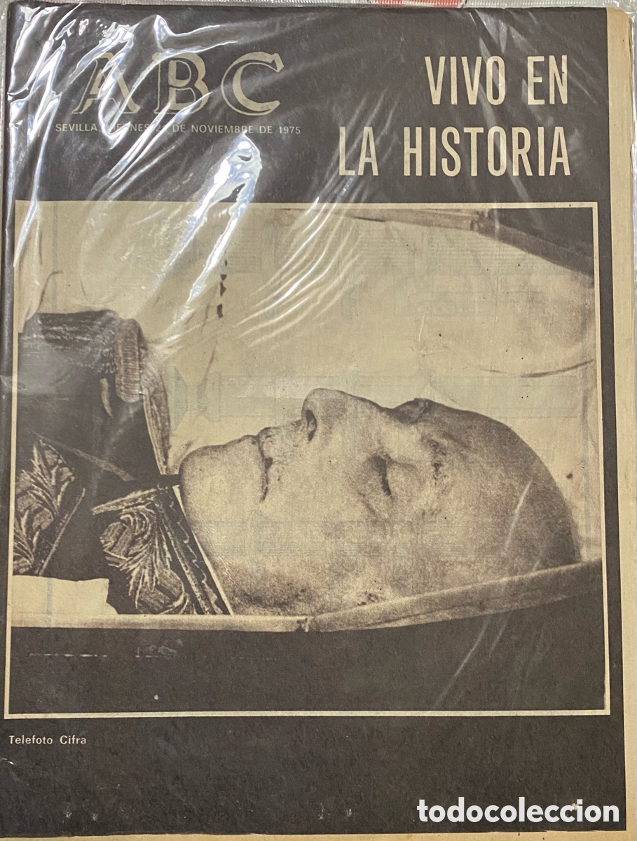 Coleccionismo de Revistas y Peri&oacute;dicos: ABC Franco 21 Noviembre 1975