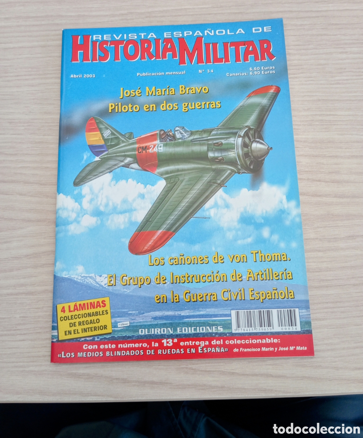 Coleccionismo de Revistas y Peri&oacute;dicos: HISTORIA MILITAR N 34 mayo 2003