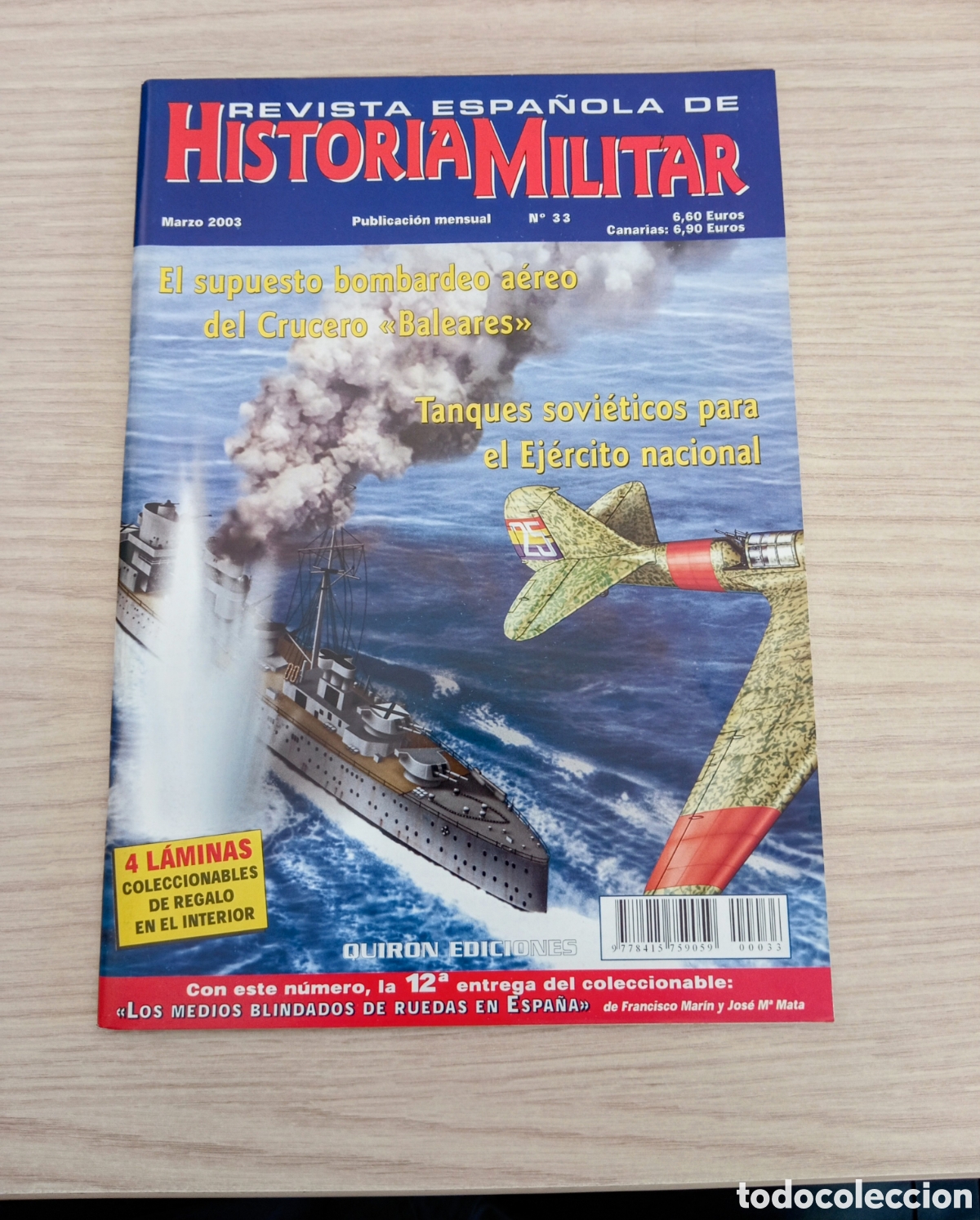 Coleccionismo de Revistas y Peri&oacute;dicos: HISTORIA MILITAR N 33 marzo 2003