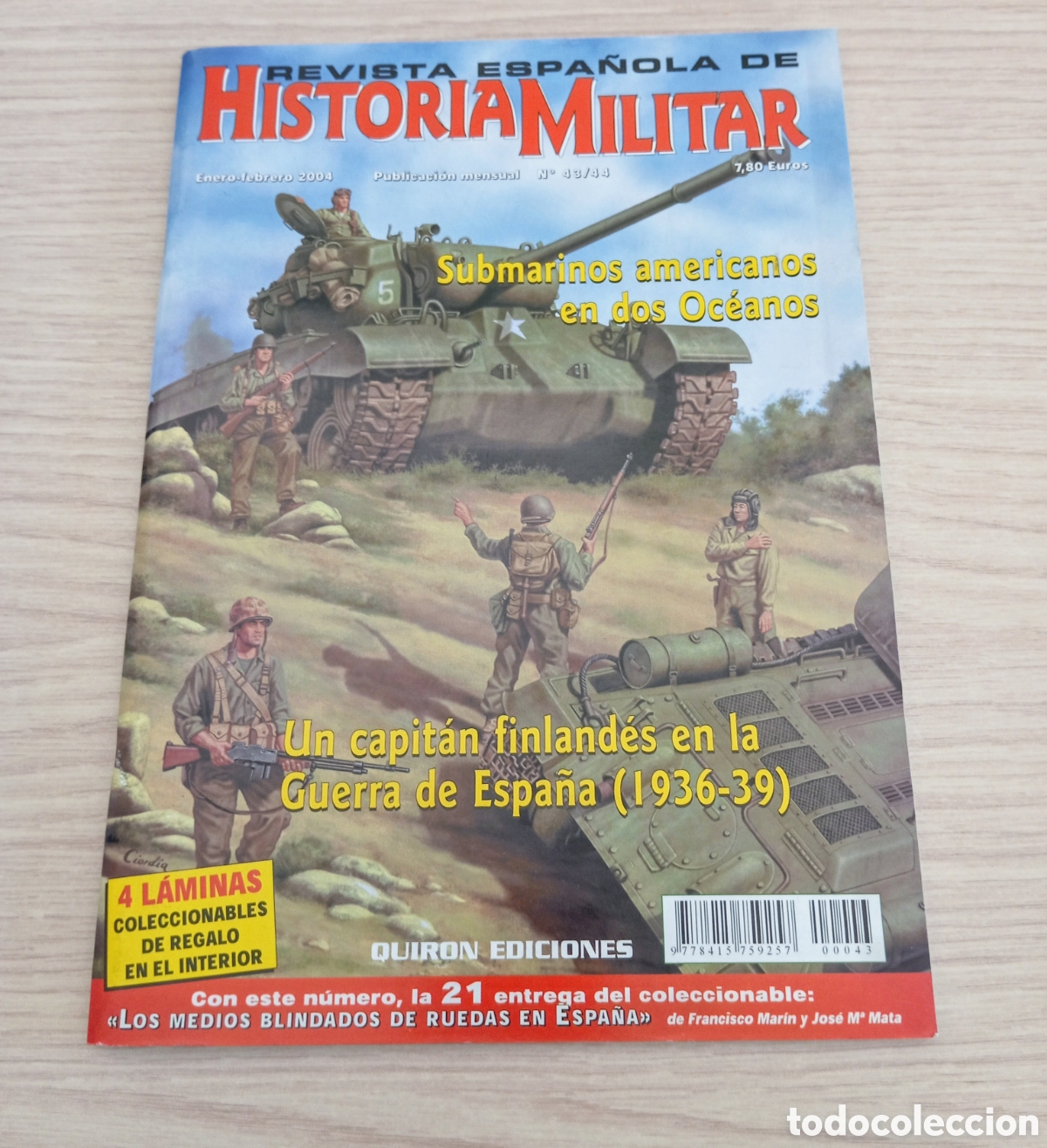 Coleccionismo de Revistas y Peri&oacute;dicos: HISTORIA MILITAR N 43/44 enero / febrero 2004