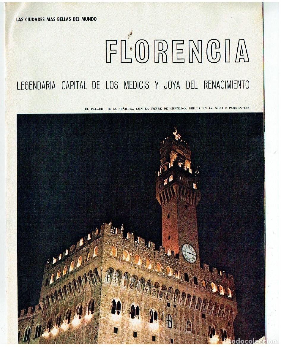 Coleccionismo de Revistas y Peri&oacute;dicos: LAS CIUDADES MAS BELLAS DEL MUNDO. FLORENCIA. JOYA DEL RENACIMIENTO. FASC&Iacute;CULO. (P/B53