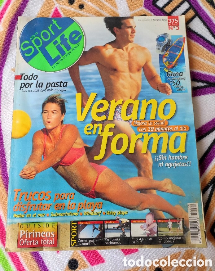 Coleccionismo de Revistas y Peri&oacute;dicos: Sport Life n&deg; 3 Verano en Forma