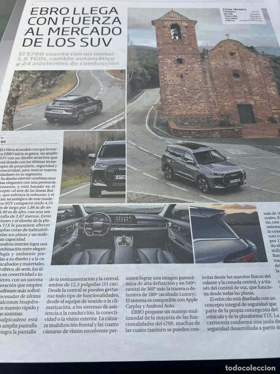 Coleccionismo de Revistas y Peri&oacute;dicos: EBRO S700 + BMW IX. HISTORIA AUTOMOCI&Oacute;N. MODELO Q6 E-TRON.