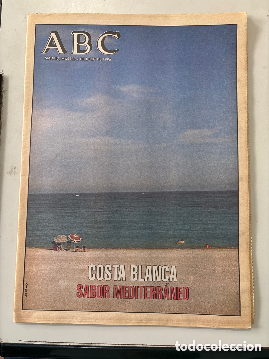 Coleccionismo de Revistas y Peri&oacute;dicos: ABC. COSTA BLANCA. SABOR MEDITERRANEO. MADRID, MARTES 2 DE JULIO DE 1966. N&Uacute;MERO ESPECIAL.
