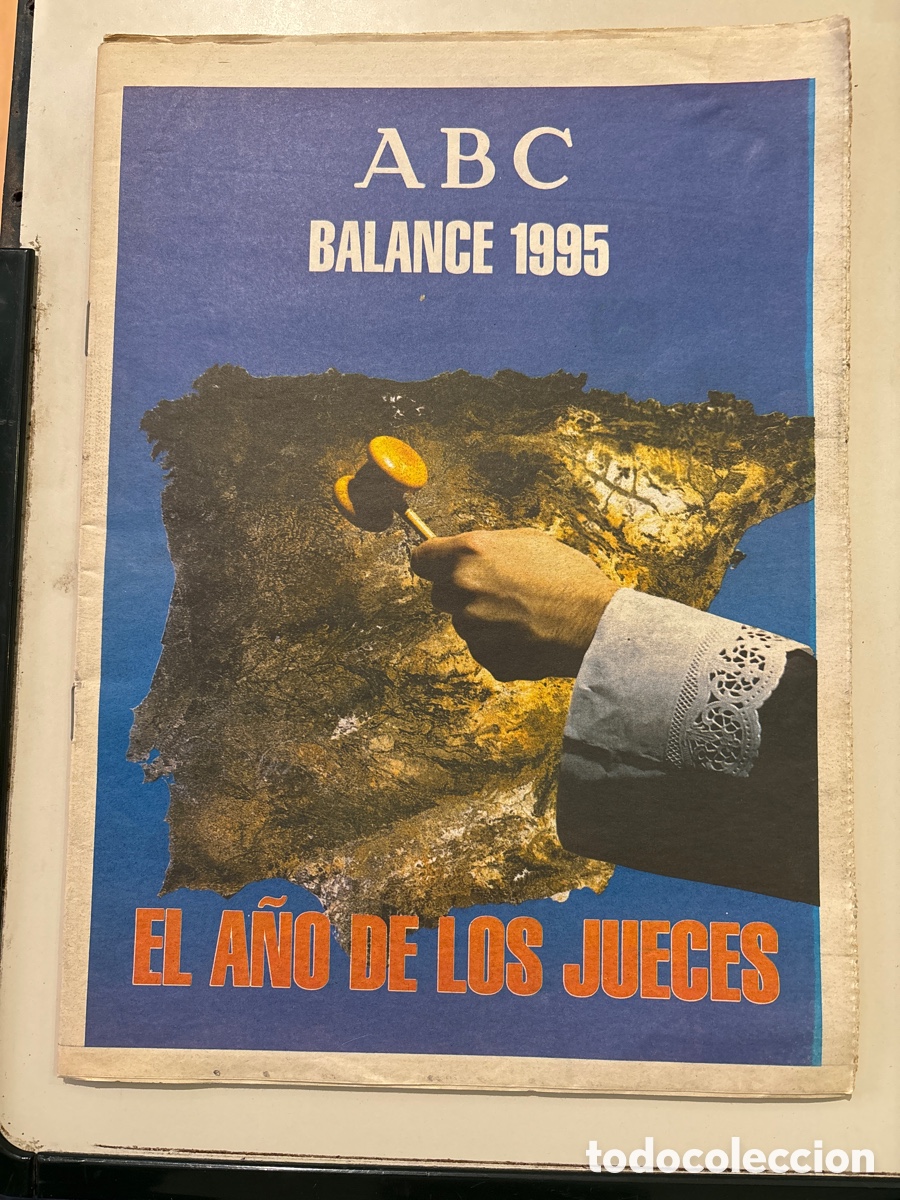 Coleccionismo de Revistas y Peri&oacute;dicos: ABC BALANCE 1995. EL A&Ntilde;O DE LOS JUECES.