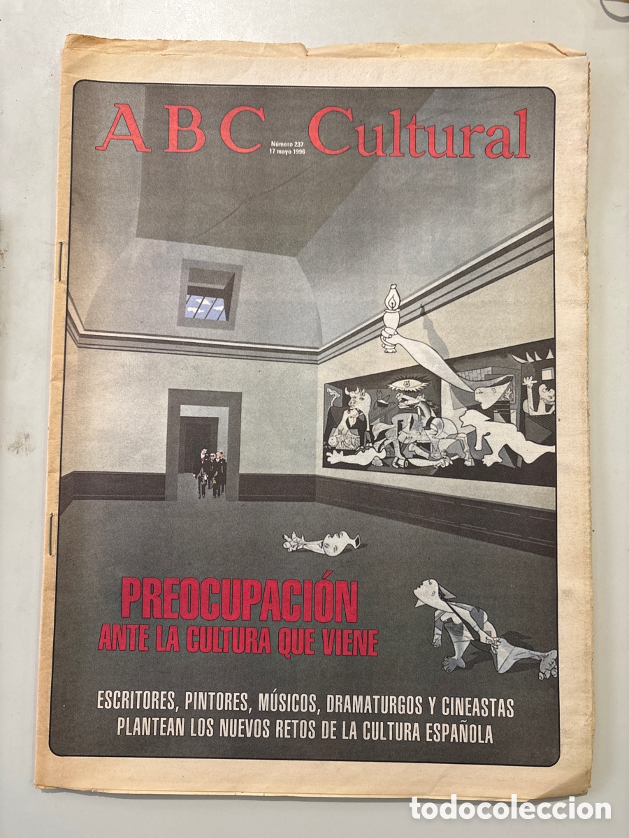 Coleccionismo de Revistas y Peri&oacute;dicos: ABC CULTURAL. PREOCUPACI&Oacute;N ANTE LA CULTURA QUE VIENE. N&Uacute;M. 237. 17 MAYO 1996.