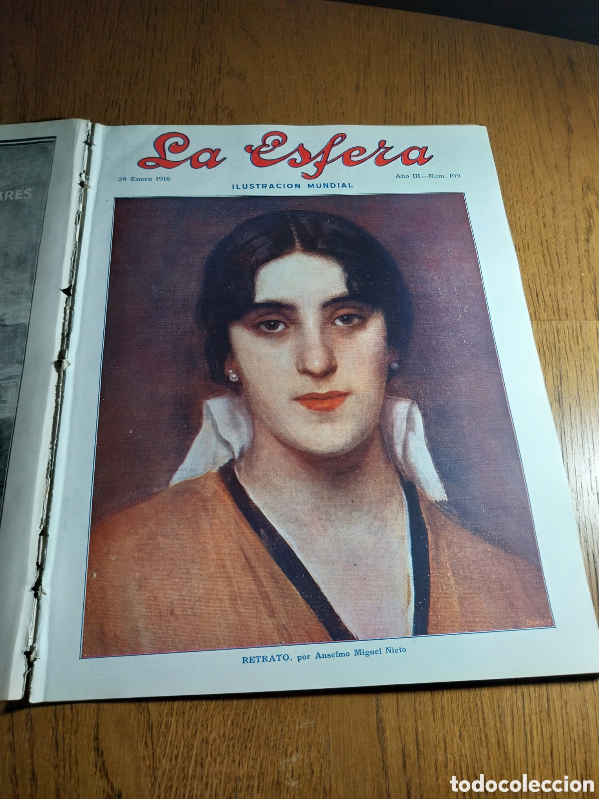 Sammeln von Zeitschriften und Zeitungen: REVISTA 1916 FRANCOS RODR&Iacute;GUEZ.PAISAJES DEL MIERA.IGLESIA SANTA MARIA D SIONES.RICARDO URGELL PINTOR