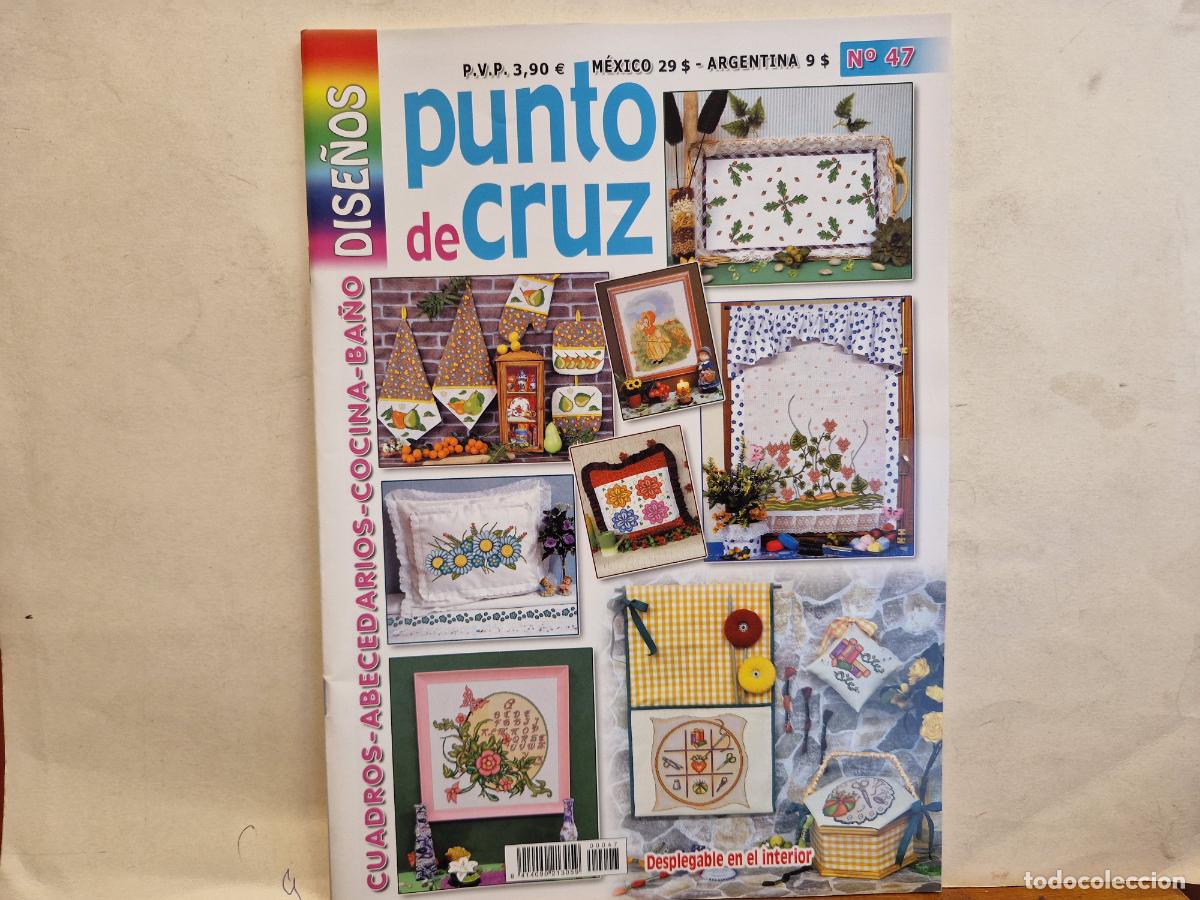 Coleccionismo de revistas y peri&oacute;dicos: PUNTO CRUZ. PEQUE PUNTO. CUADROS. ABECEDARIOS. COCINA. BA&Ntilde;O. NUMERO 47
