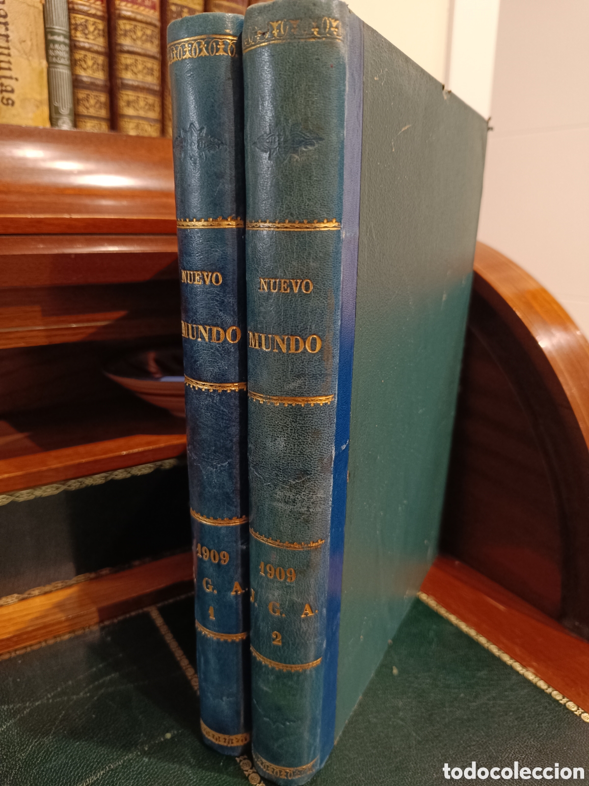 Coleccionismo de Revistas y Peri&oacute;dicos: NUEVO MUNDO 1909 COMPLETO. GUERRA MELILLA. Rif, Marruecos, Semana Tr&agrave;gica Barcelona