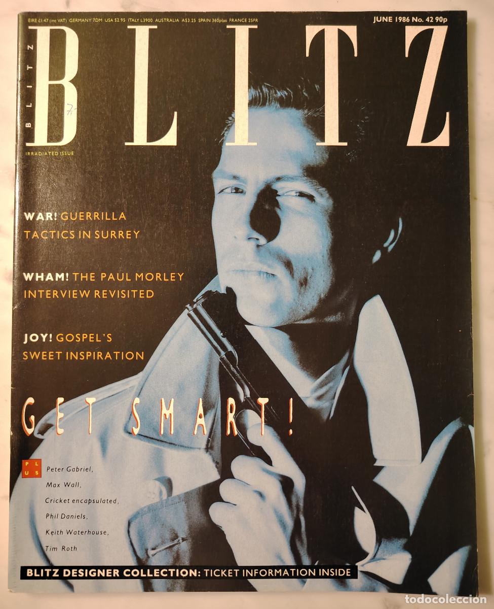 Coleccionismo de Revistas y Peri&oacute;dicos: BLITZ Magazine (edic. inglesa) 1986