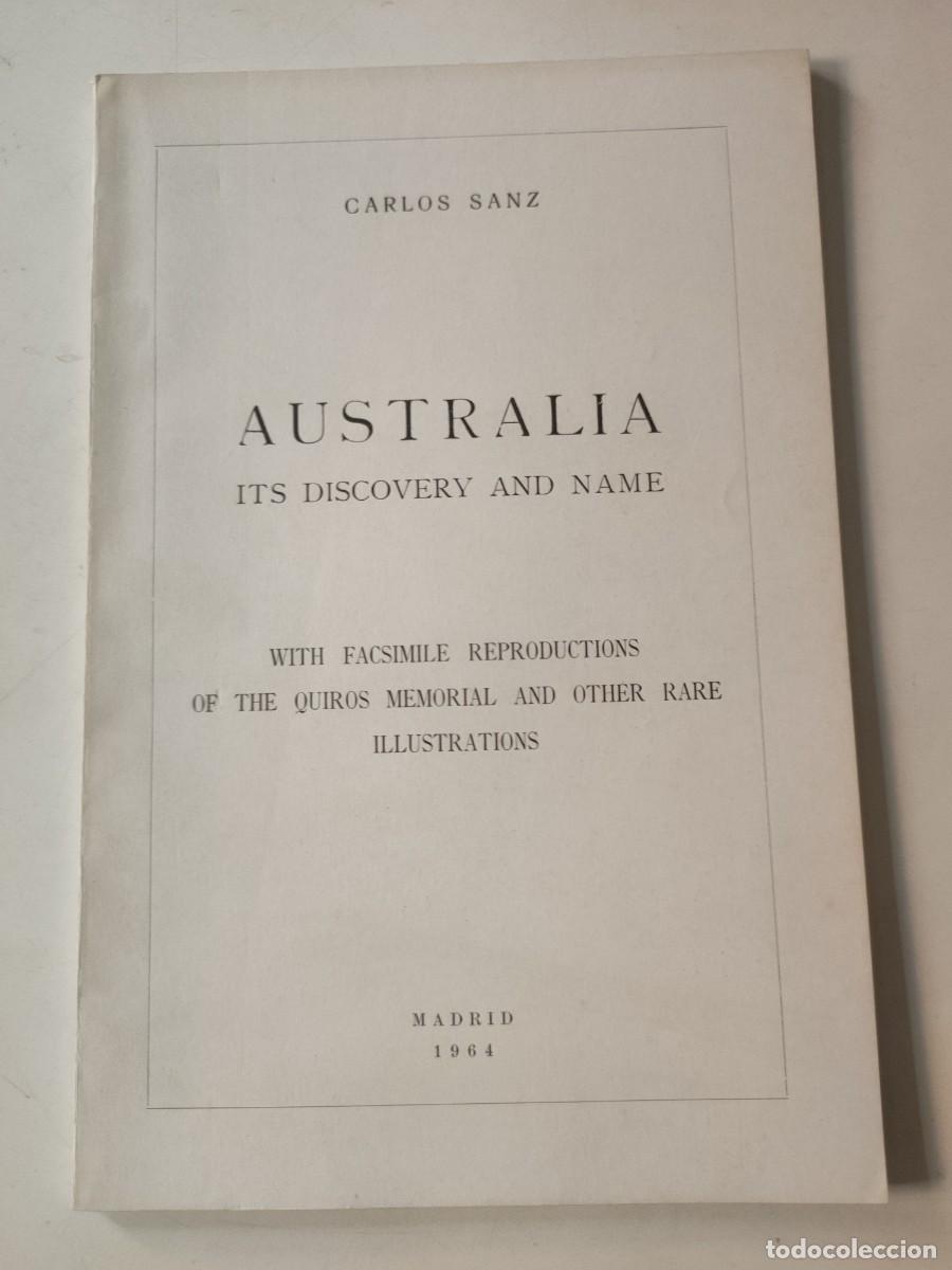Collectionnisme de Revues et Journaux: Separata: Australia its Discovery and name