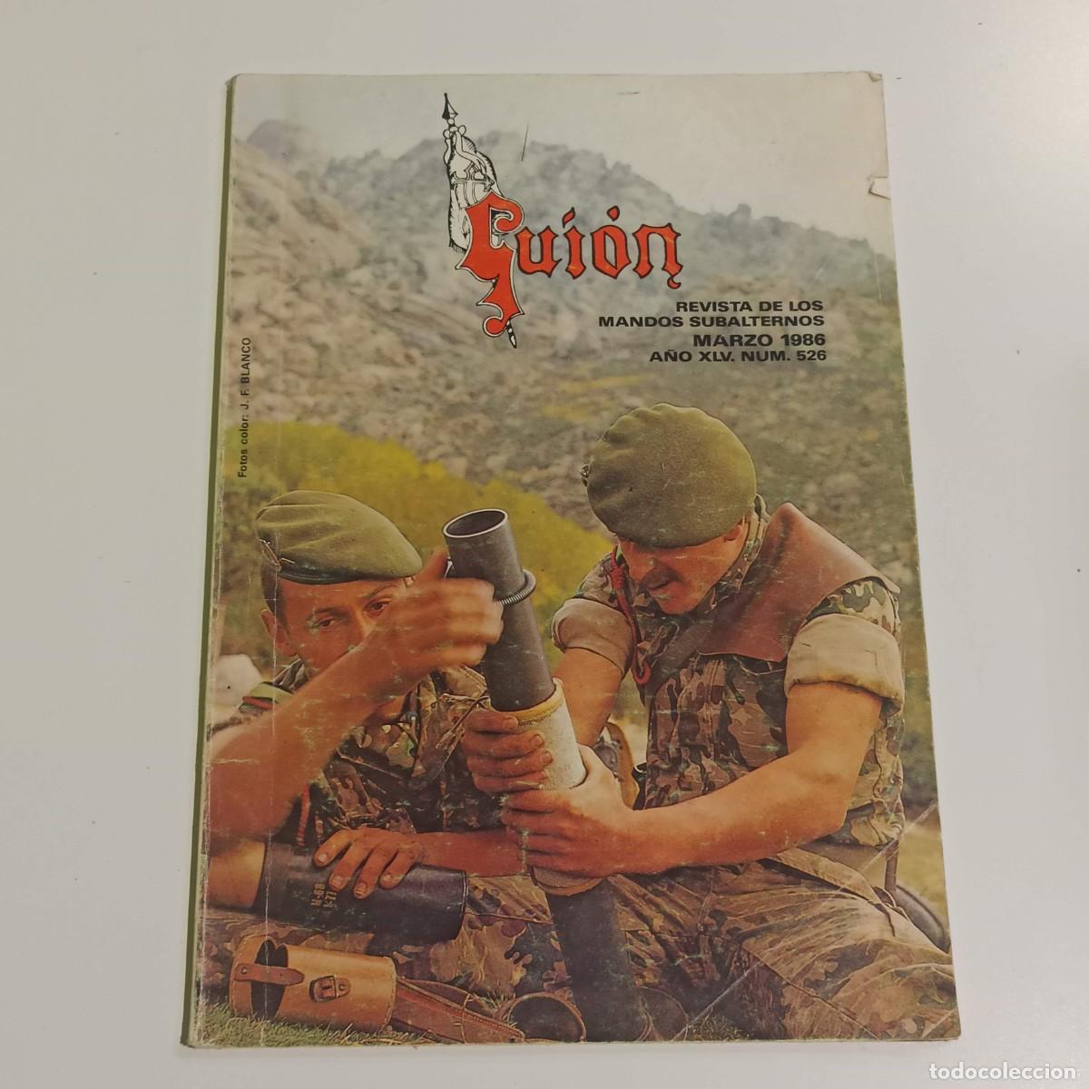 Coleccionismo de revistas y peri&oacute;dicos: Guion revista mandos subalternos 1986