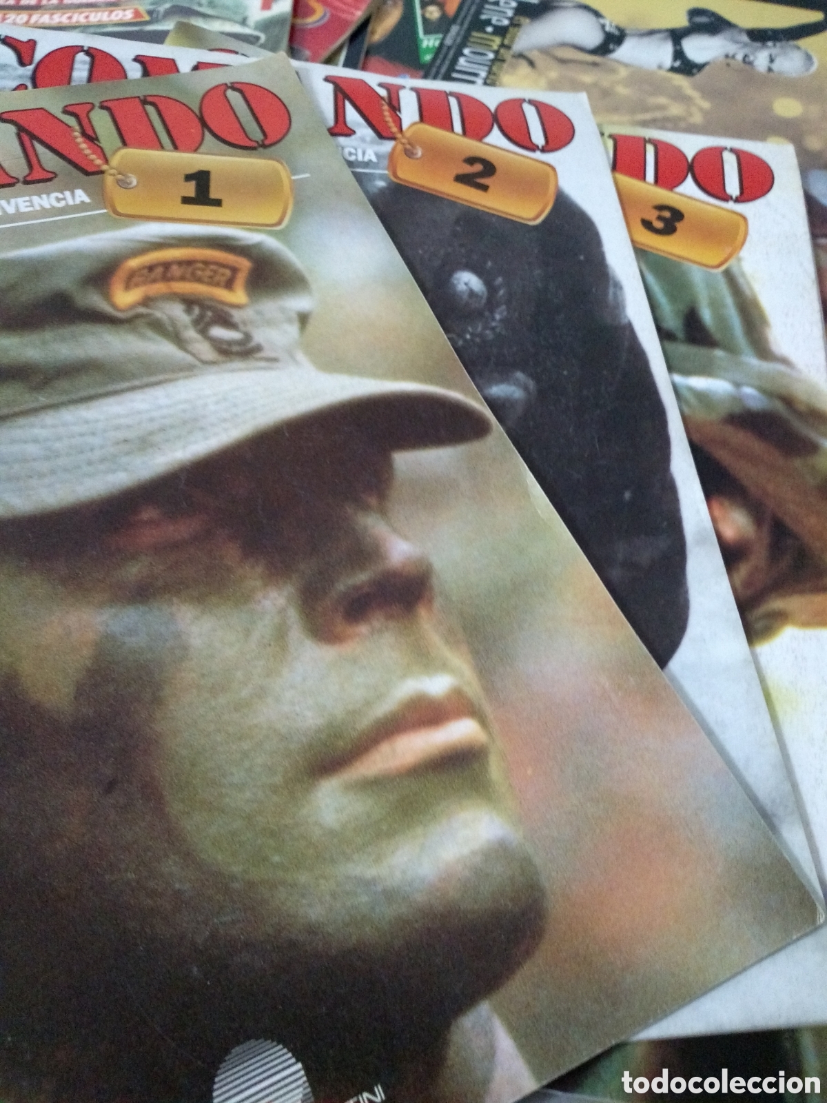 Coleccionismo de Revistas y Peri&oacute;dicos: Revistas Militares ( Comando) 100 fasc&iacute;culos