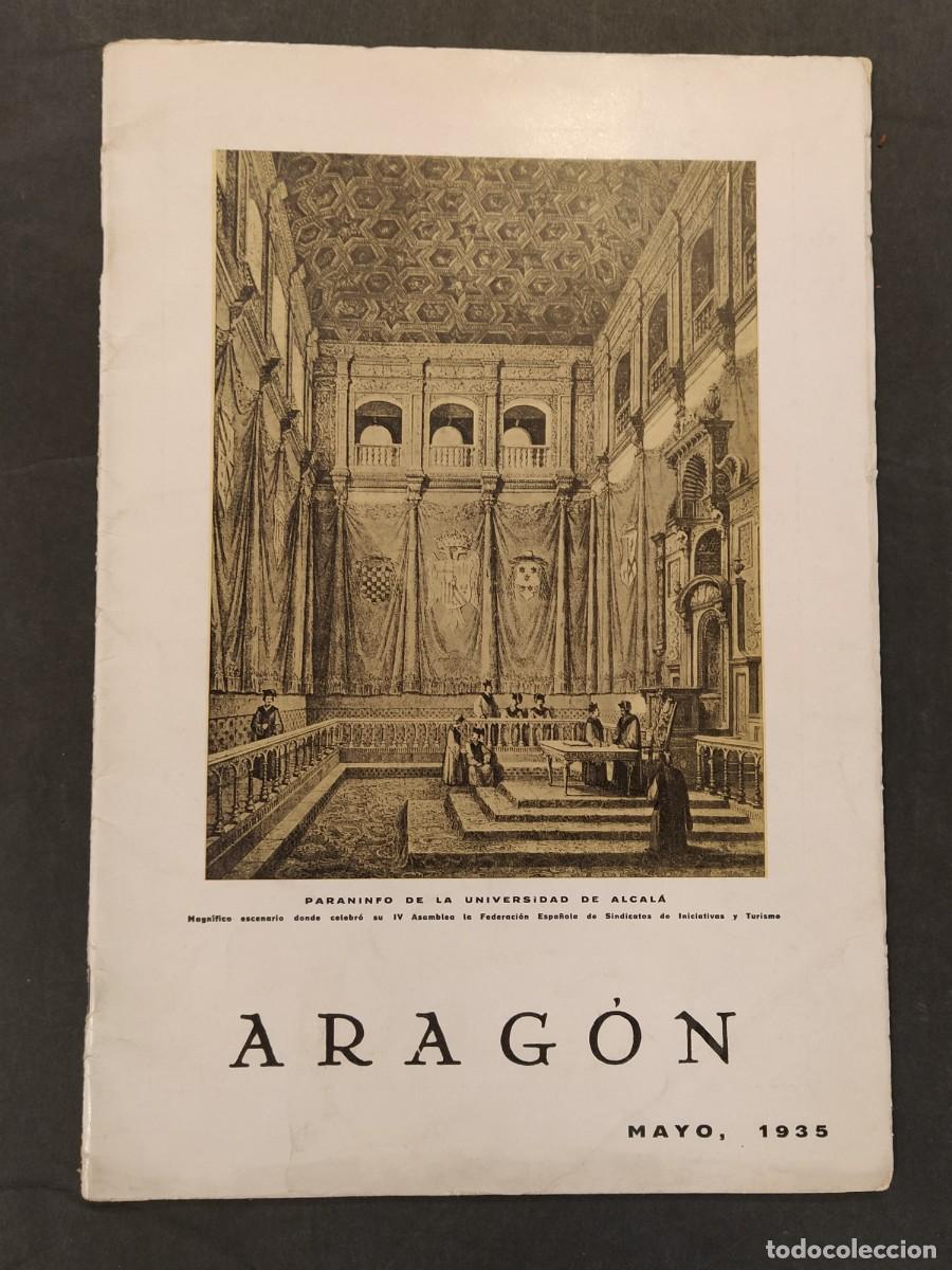 Collection Magazines and Newspapers: ARAGON - MAYO A&Ntilde;O 1935 - REVISTA ANTIGUA - VER FOTOS - (V-26.759)