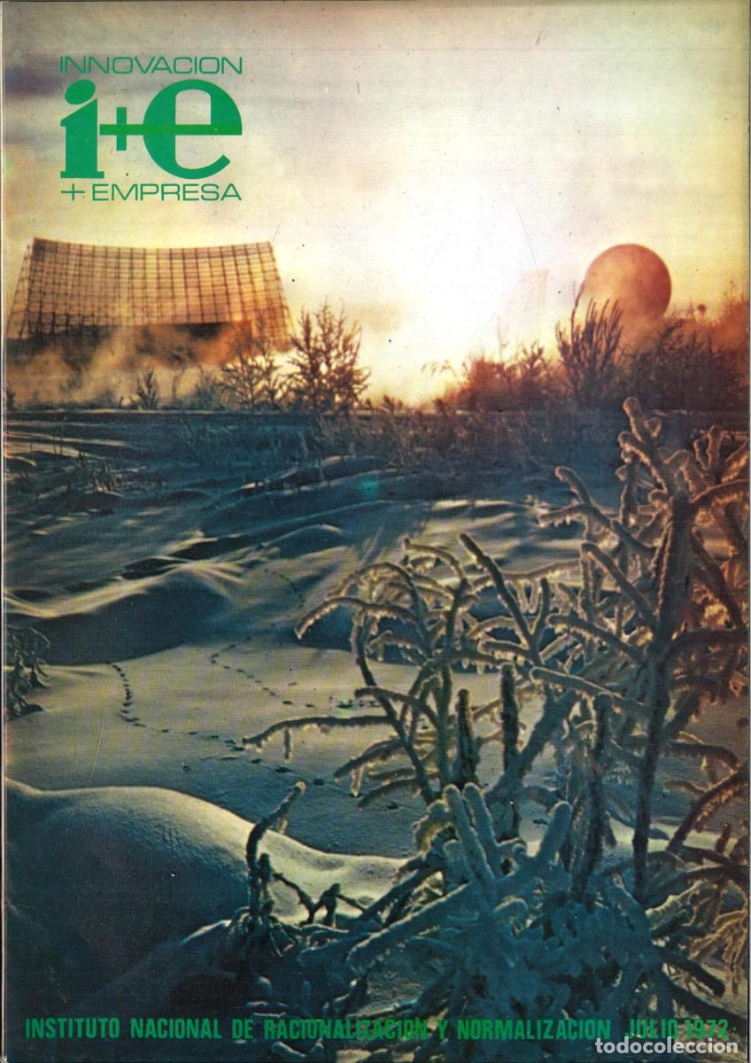 Colecionismo de Revistas e Jornais: INNOVACION + EMPRESA. REVISTA PATRONATO JUAN DE LA CIERVA. N&ordm; 150 JULIO-AGOSTO DE 1972