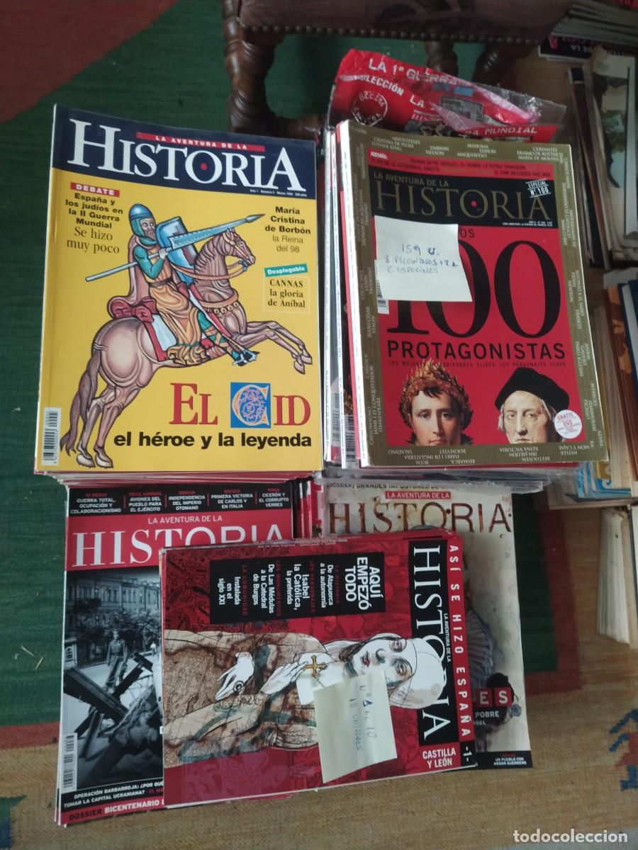 Collectionnisme de Revues et Journaux: La aventura de la historia . Incluye As&iacute; se hizo Espa&ntilde;a..+ Especiales..gran Lote 169 revistas tomo