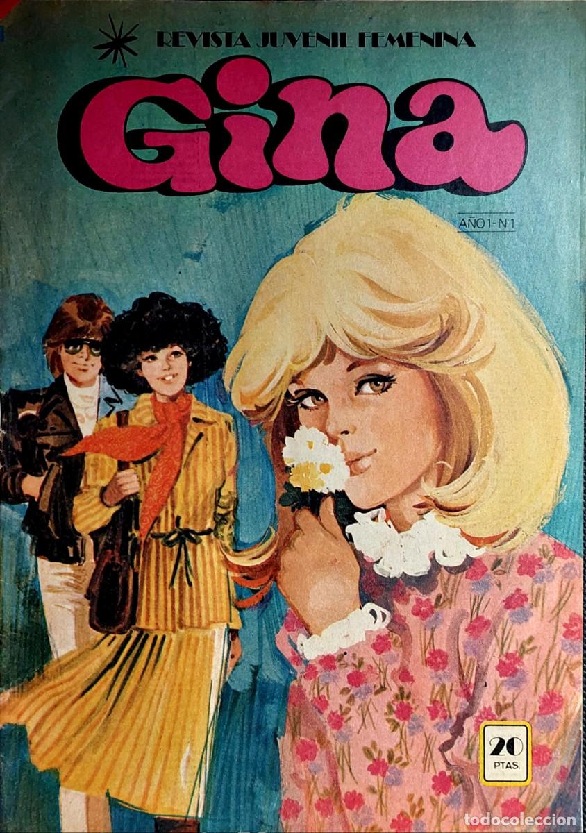 Coleccionismo de Revistas y Peri&oacute;dicos: LOTE DE 2 REVISTAS (GINA )EDITORIAL BRUGUERA 1978