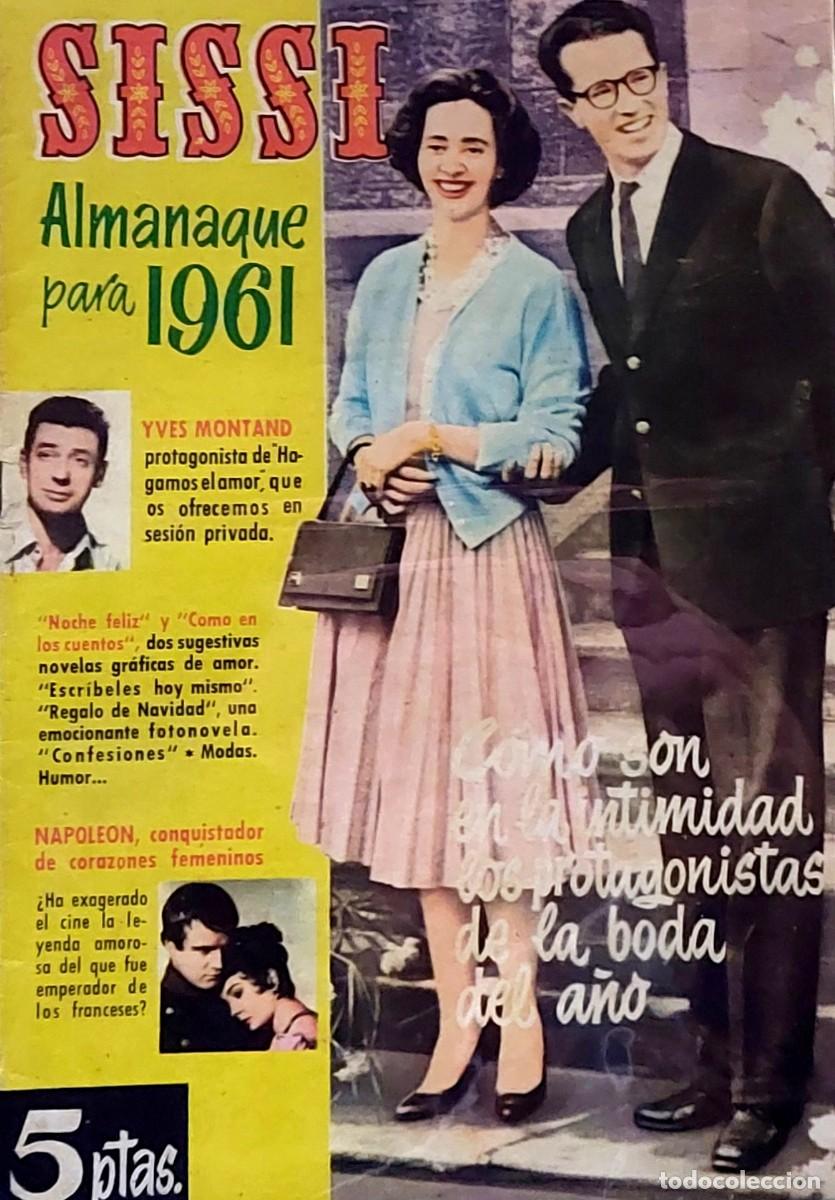 Sammeln von Zeitschriften und Zeitungen: LOTE DE 3 REVISTAS SISSI (2 ALMANAQUES Y EXTRA DE VERANO 1961)