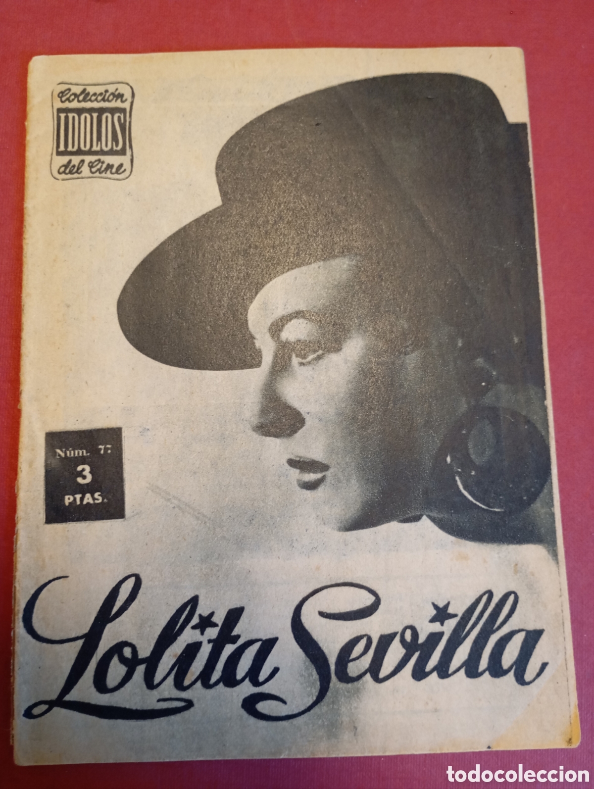 Coleccionismo de revistas y peri&oacute;dicos: Lolita Sevilla Antigua mini revista colecci&oacute;n &iacute;dolos del cine