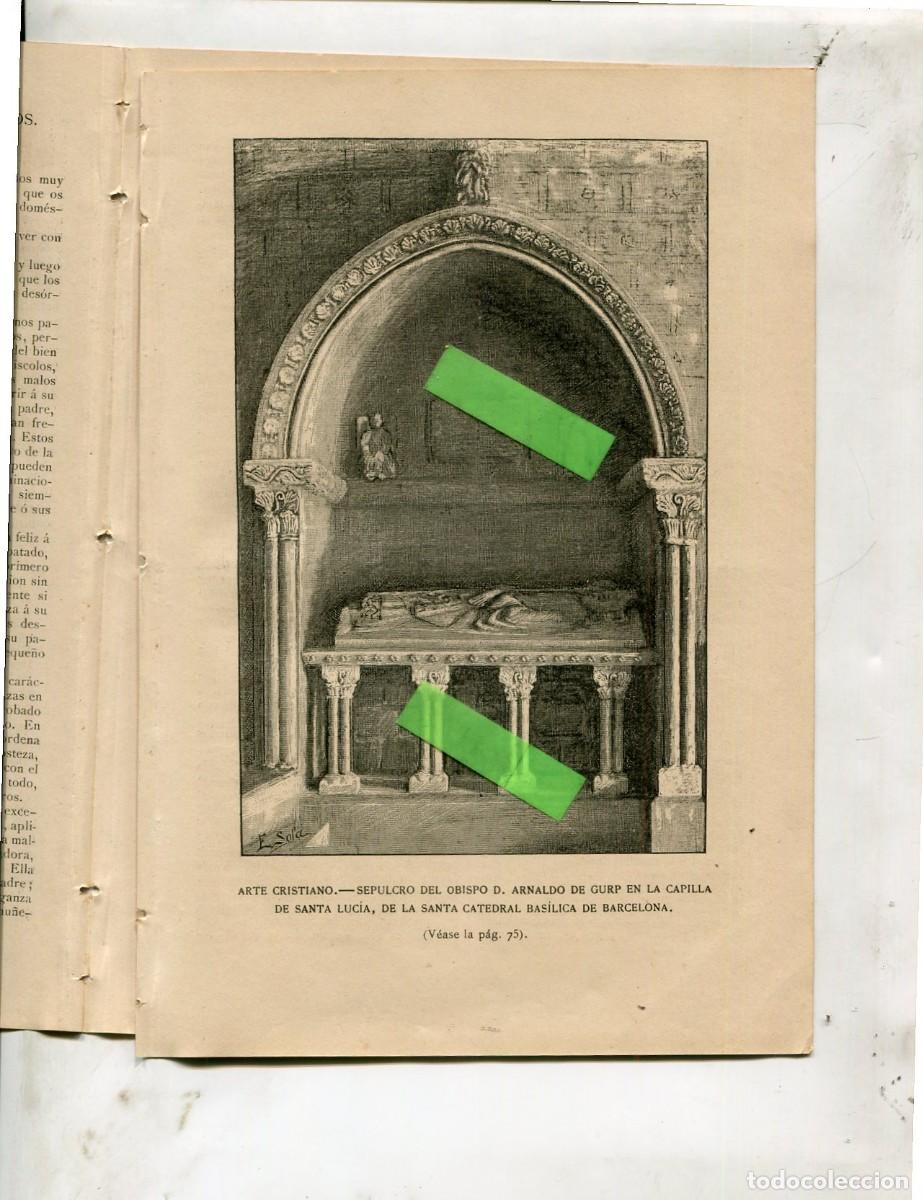 Collezionismo di Riviste e Giornali: REVISTA A&Ntilde;O 1892 ARNALDO DE GURP ARNAU DE GURB RAMBLA DE SANT FELIU DE GUIXOLS LA RAMBLA A&Ntilde;ON