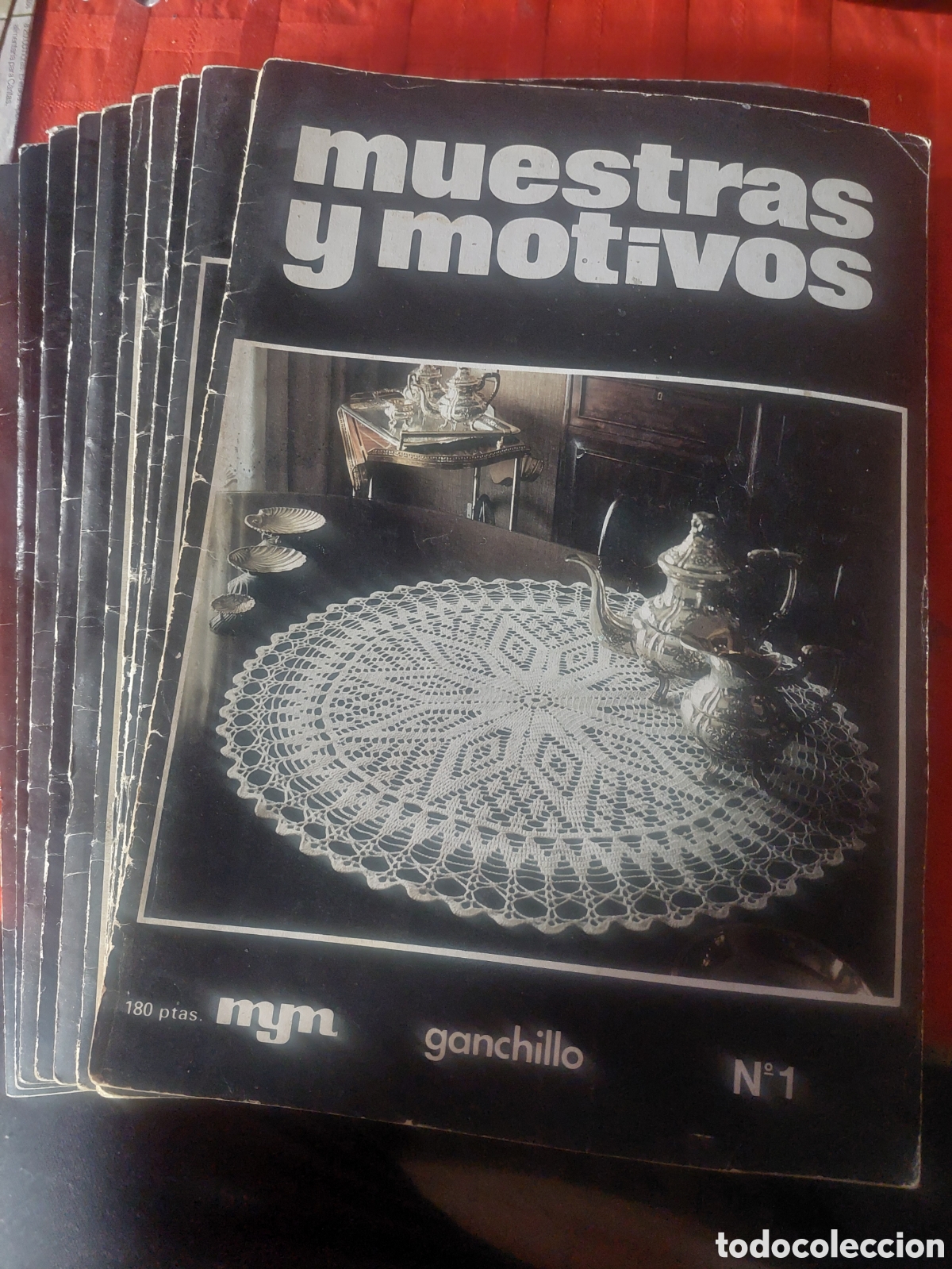 Coleccionismo de Revistas y Peri&oacute;dicos: Lote de 10 Revistas de Ganchillo MUESTRAS Y MOTIVOS