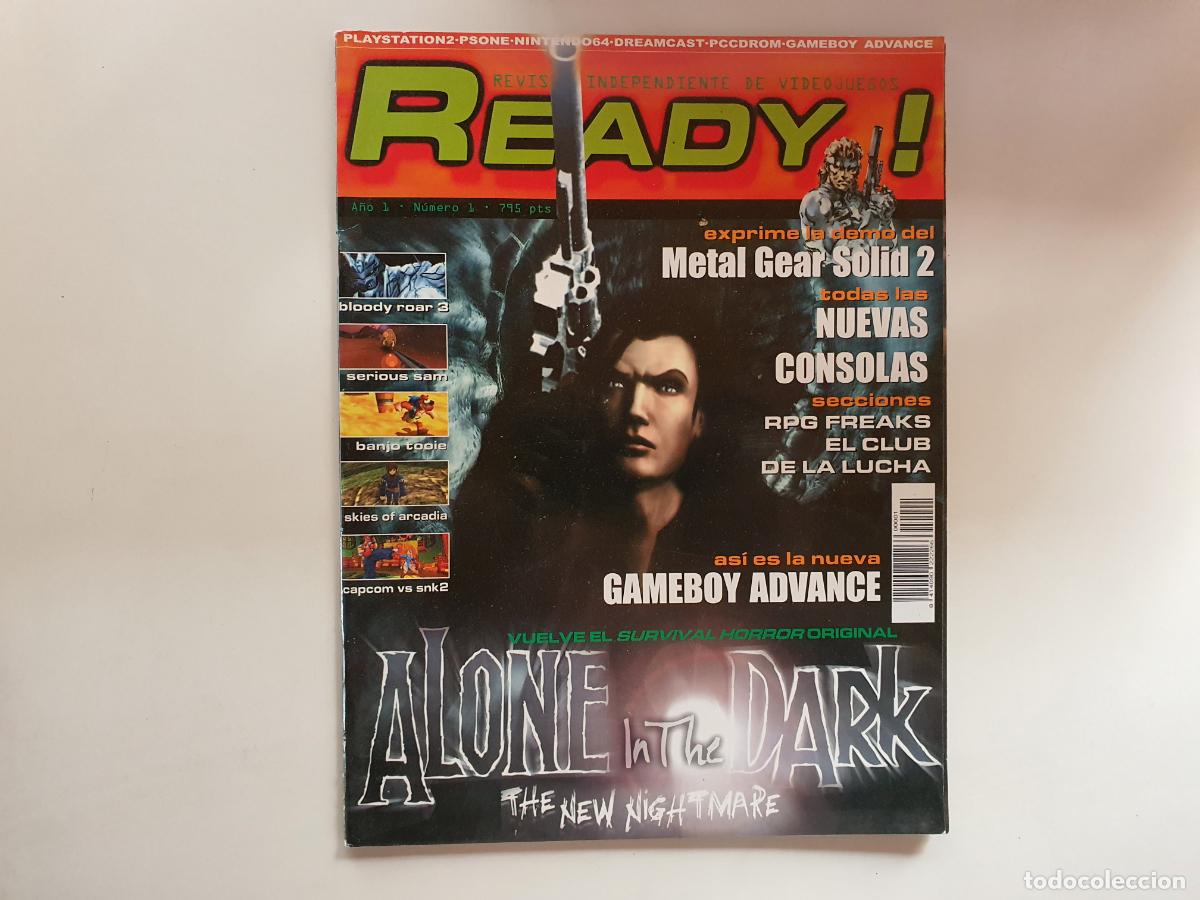 Collection Magazines and Newspapers: REVISTA VIDEOJUEGOS JUEGOS - READY ! - N&ordm; 1