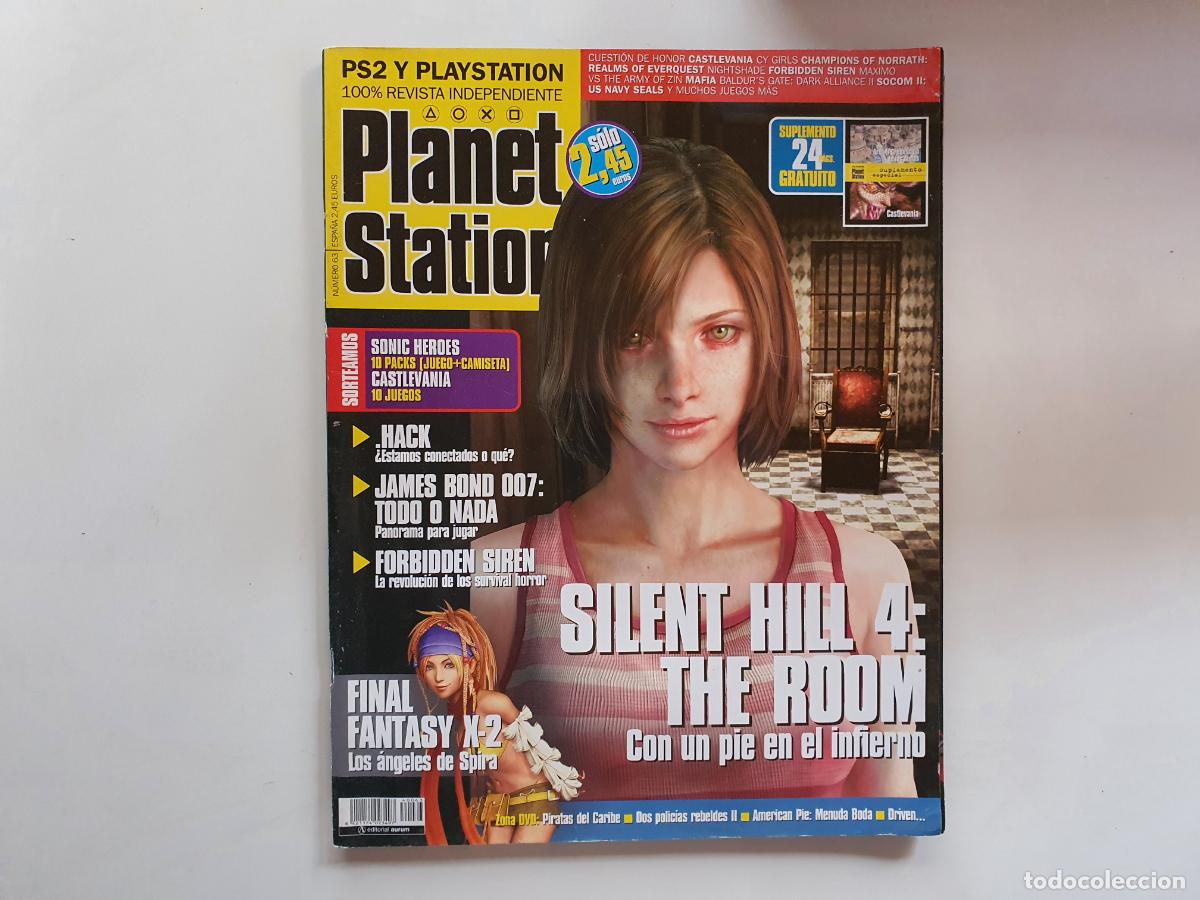 Collection Magazines and Newspapers: REVISTA VIDEOJUEGOS JUEGOS - PLANET STATION - N&ordm; 63