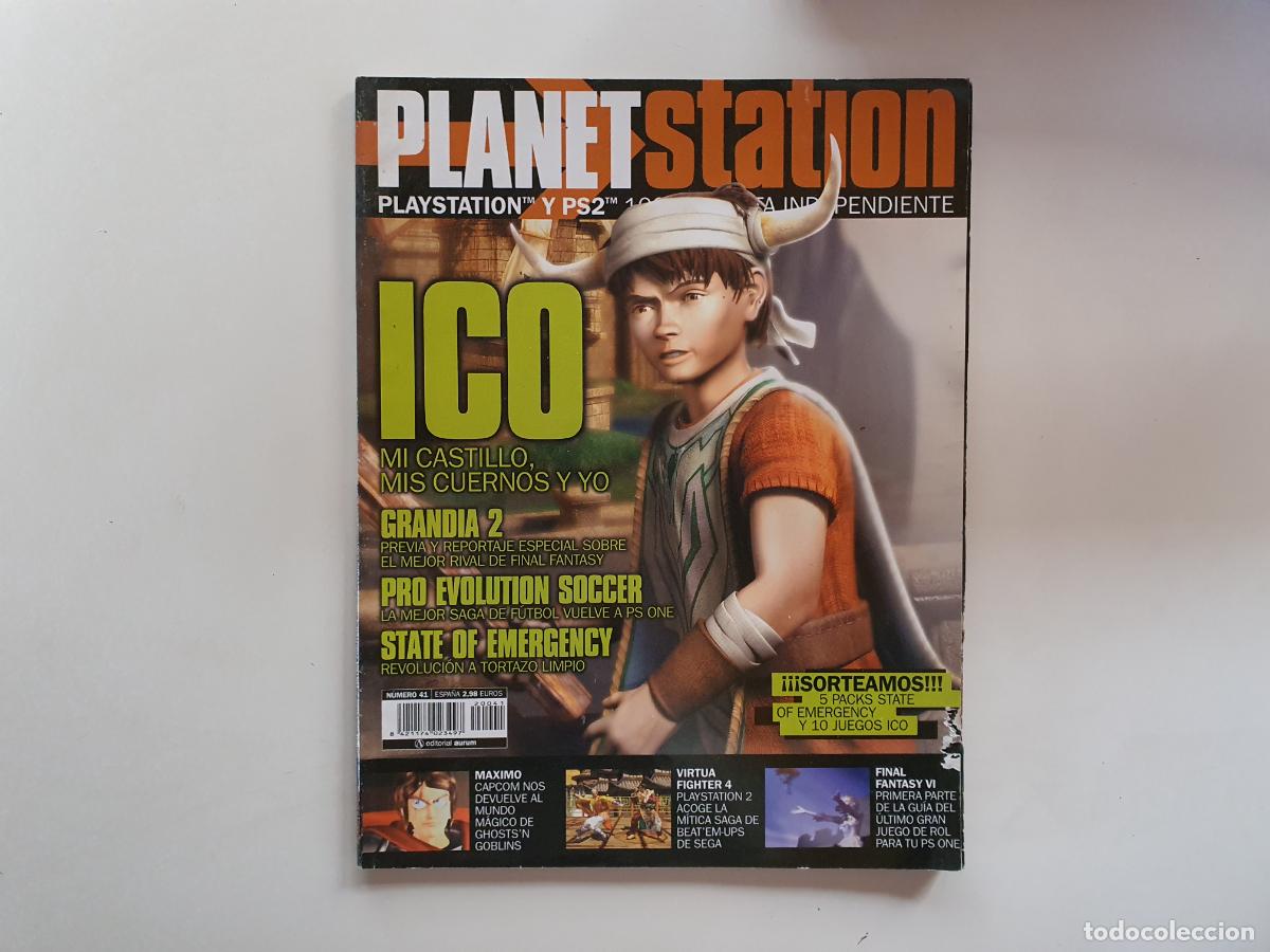Collection Magazines and Newspapers: REVISTA VIDEOJUEGOS JUEGOS - PLANET STATION - N&ordm; 41