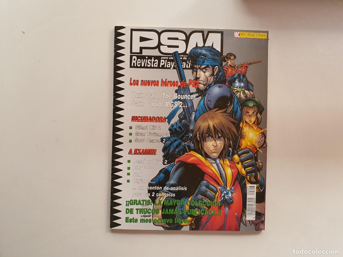 Collection Magazines and Newspapers: REVISTA VIDEOJUEGOS JUEGOS - PSM - N&ordm; 23 TIENE POSTER