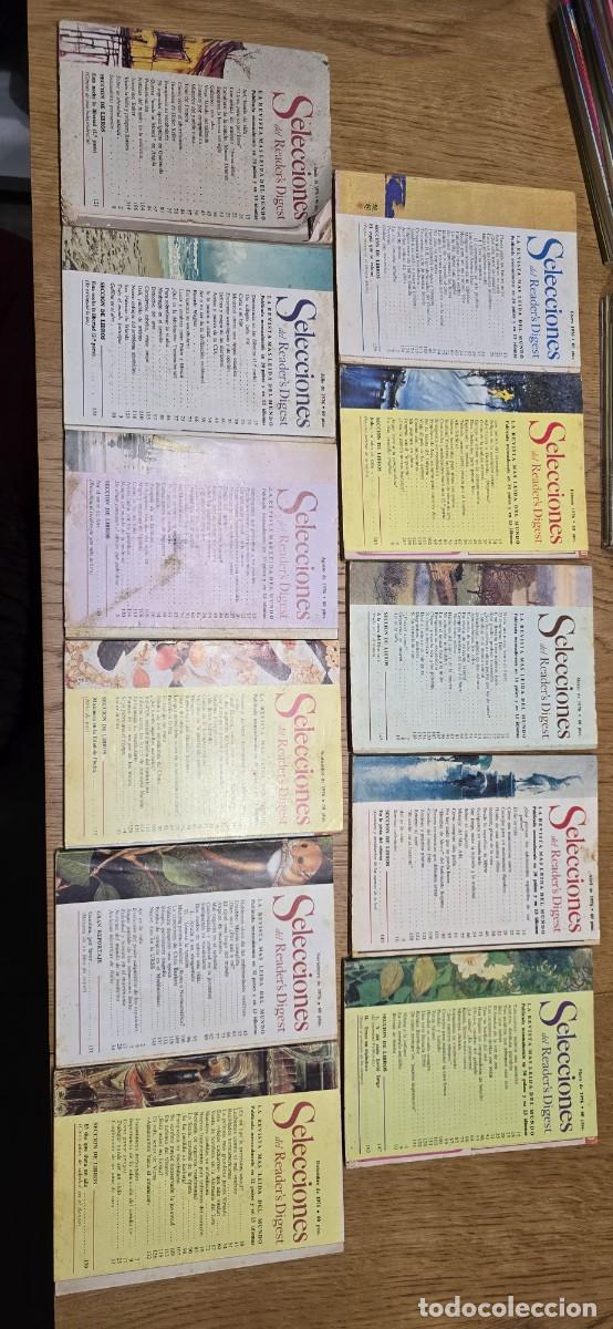 Coleccionismo de revistas y peri&oacute;dicos: Lote 11 revistas selecciones reader's digest. 1976