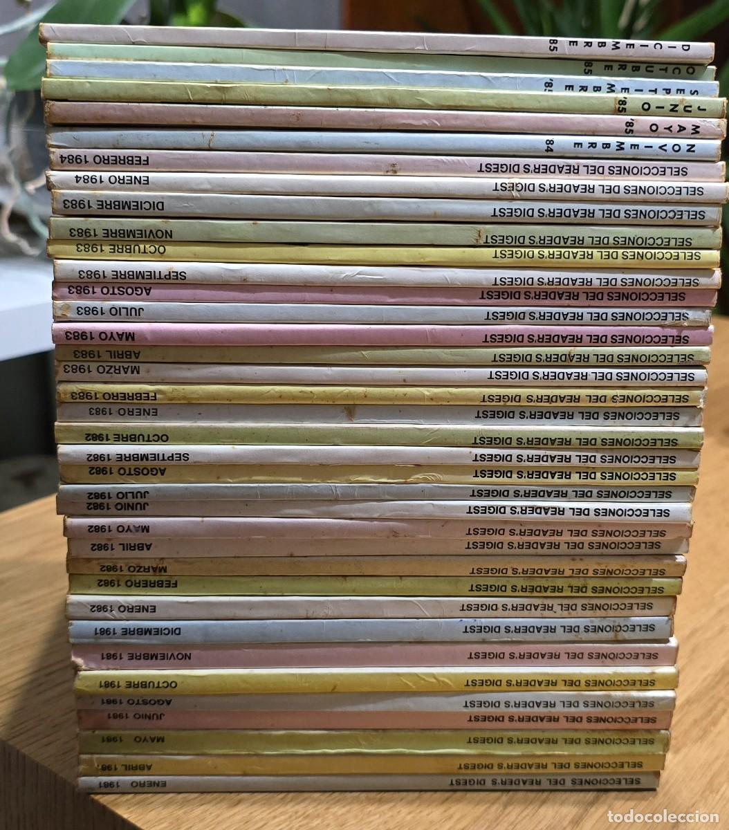 Coleccionismo de Revistas y Peri&oacute;dicos: Lote 37 revistas selecciones reader's digest. 1971-19855