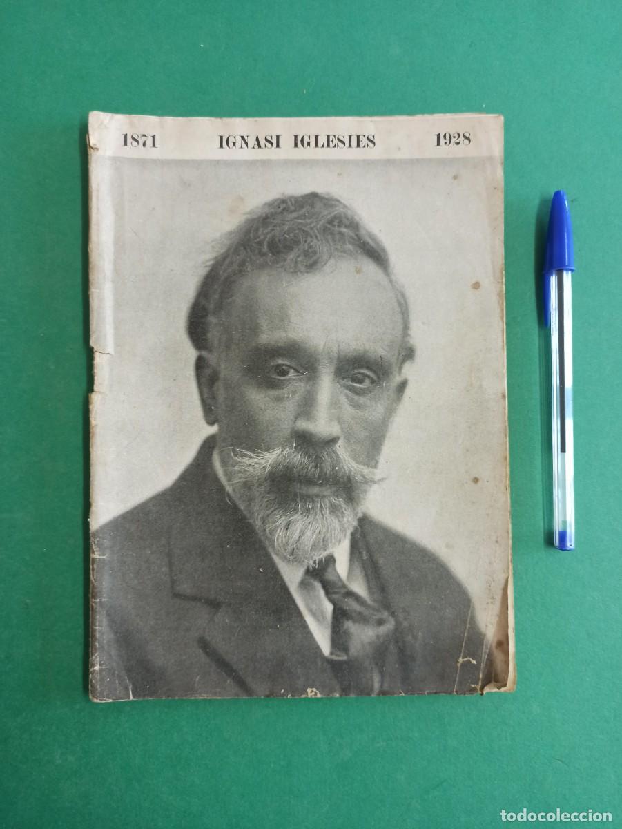 Coleccionismo de revistas y peri&oacute;dicos: Antigua revista sobre Ignasi Iglesias. Poeta, dramaturgo. Modernismo.