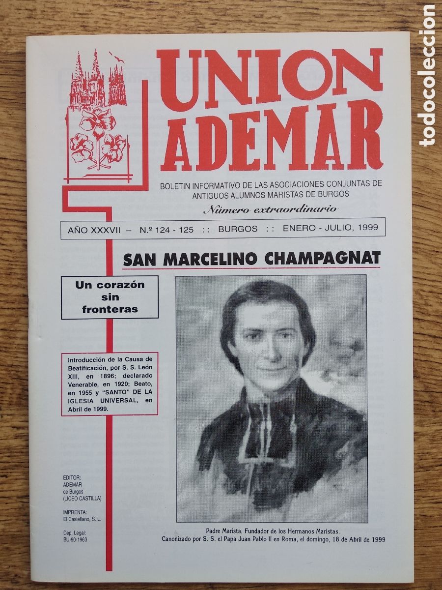 Collection Magazines and Newspapers: Revista Uni&oacute;n Ademar Burgos , Liceo Castilla , Maristas 1999