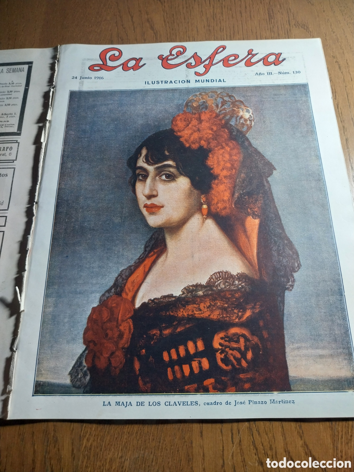 Sammeln von Zeitschriften und Zeitungen: REVISTA 1916 CORPUS GRANADINO.ERMITAS DE C&Oacute;RDOBA.APUNTES HIPICA MADRID. MONASTERIO DE GUADALUPE
