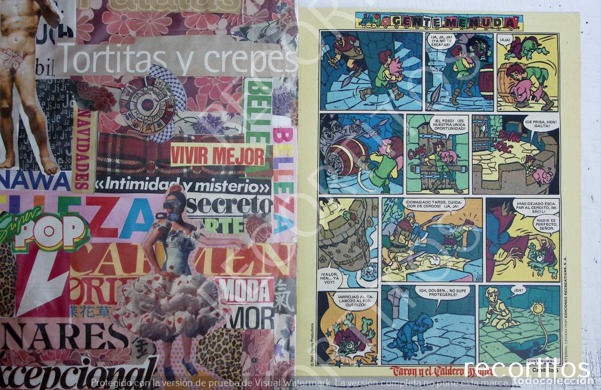 Coleccionismo de Revistas y Peri&oacute;dicos: taron y el caldero magico en los domingos de abc