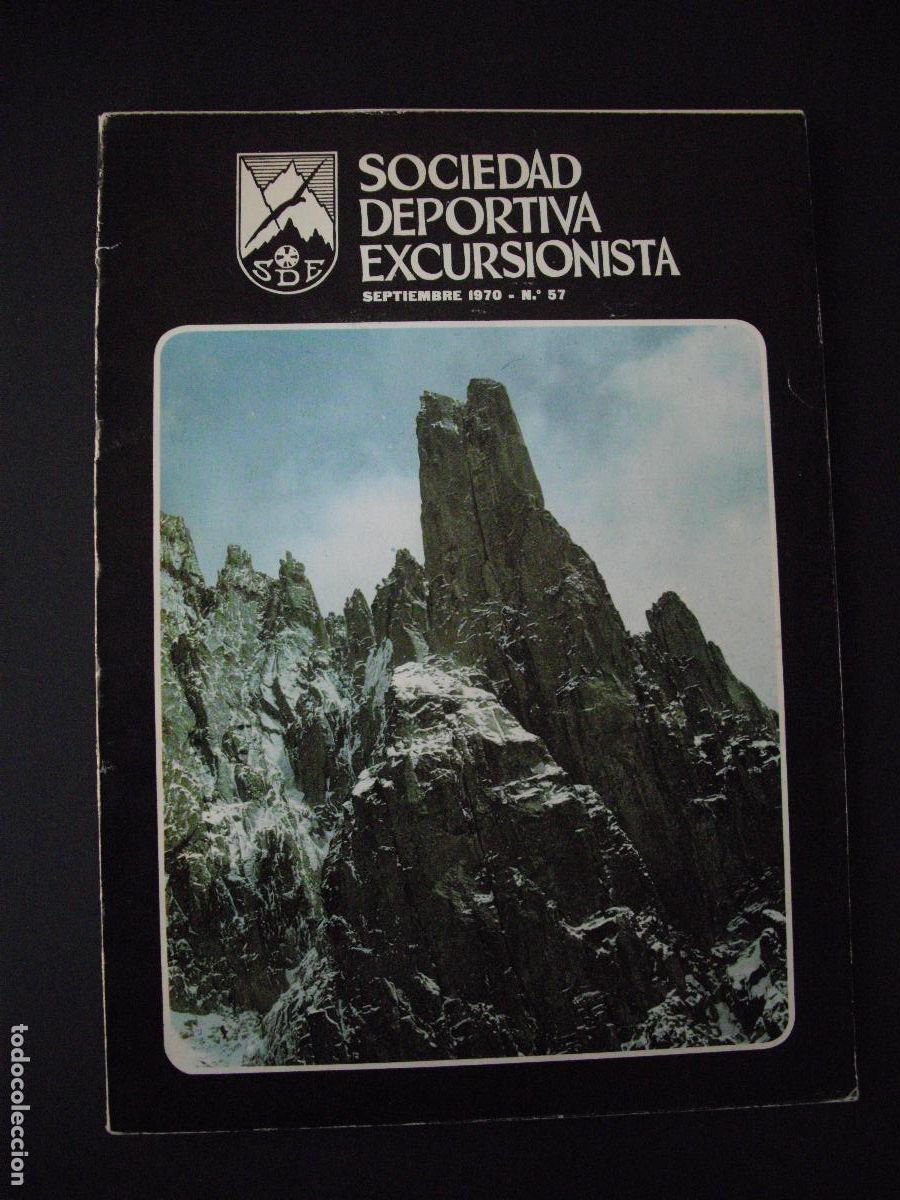 Collezionismo di Riviste e Giornali: SOCIEDAD DEPORTIVA EXCURSIONISTA REVISTA JUNIO 1970 N&ordm; 57 MONTA&Ntilde;ISMO