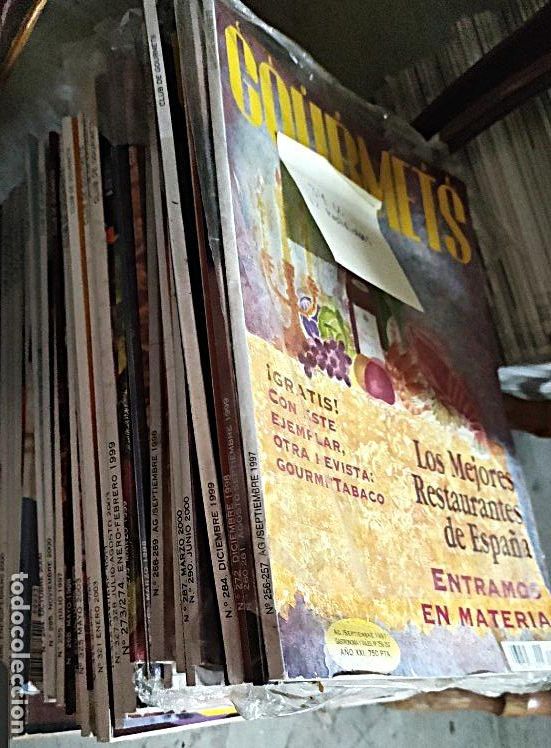 Collectionnisme de Revues et Journaux: CLUB DE GOURMETS. 1999. Gran lote de 45 revistas tipo tomo, ( 12 precintadas ) impecables