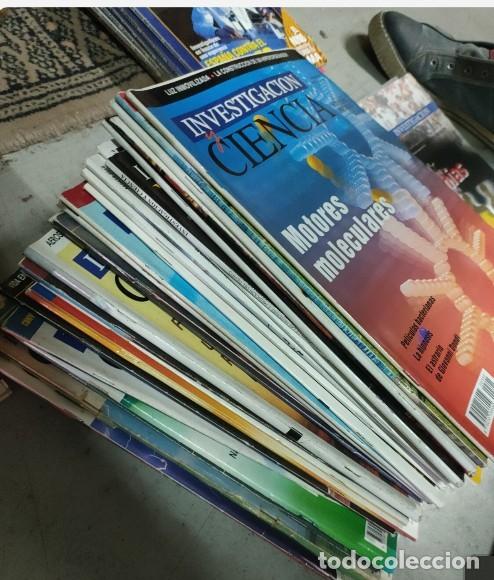 Coleccionismo de revistas y peri&oacute;dicos: INVESTIGACI&Oacute;N Y CIENCIA.- Revista mensual. Lote de 28 Revistas ( tipo tomo. 7 revistas temas )