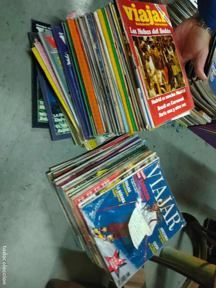 Coleccionismo de Revistas y Peri&oacute;dicos: Viajar. Revista de rutas, viajes y aventuras. Lote de 50 Revistas a&ntilde;os 70 / 90 .