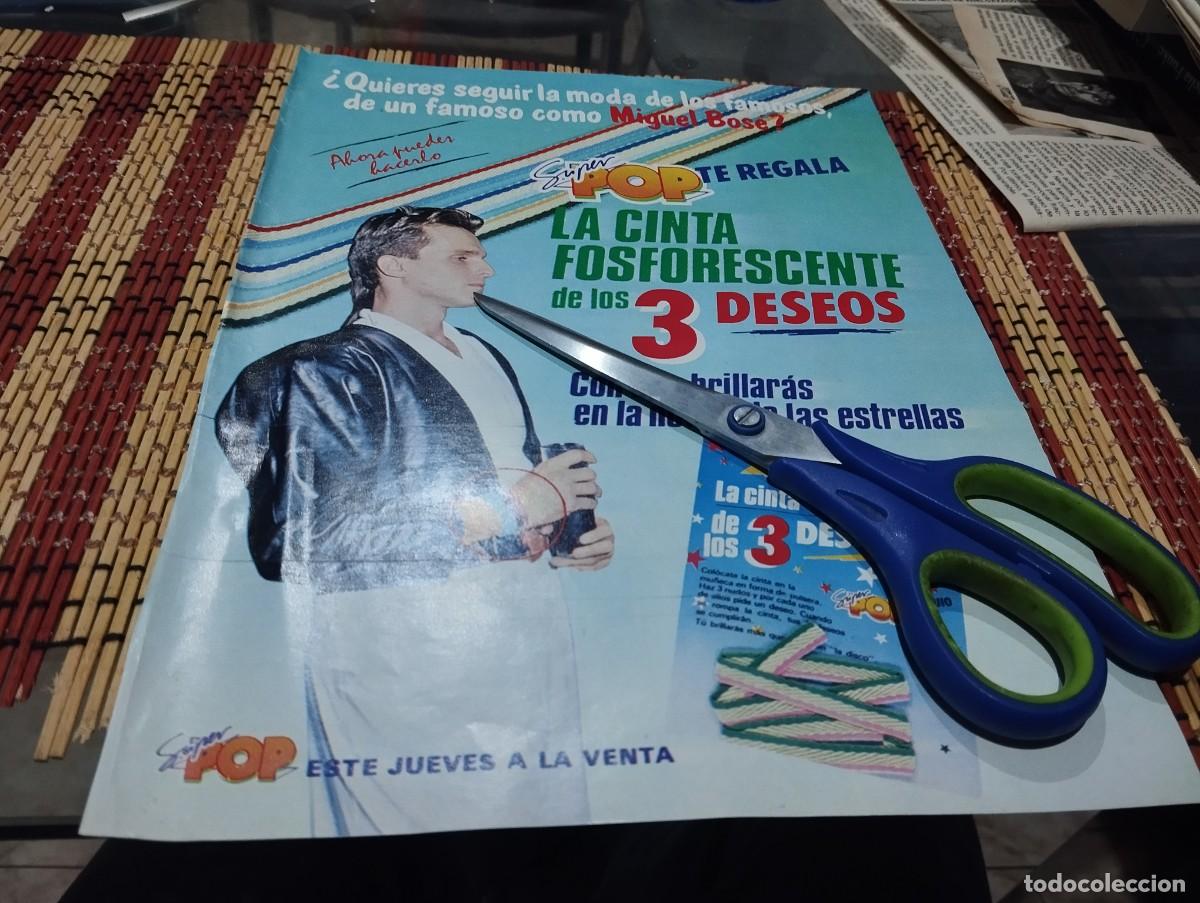 Coleccionismo de Revistas y Peri&oacute;dicos: MIGUEL BOSE RECORTE REVISTA 1985