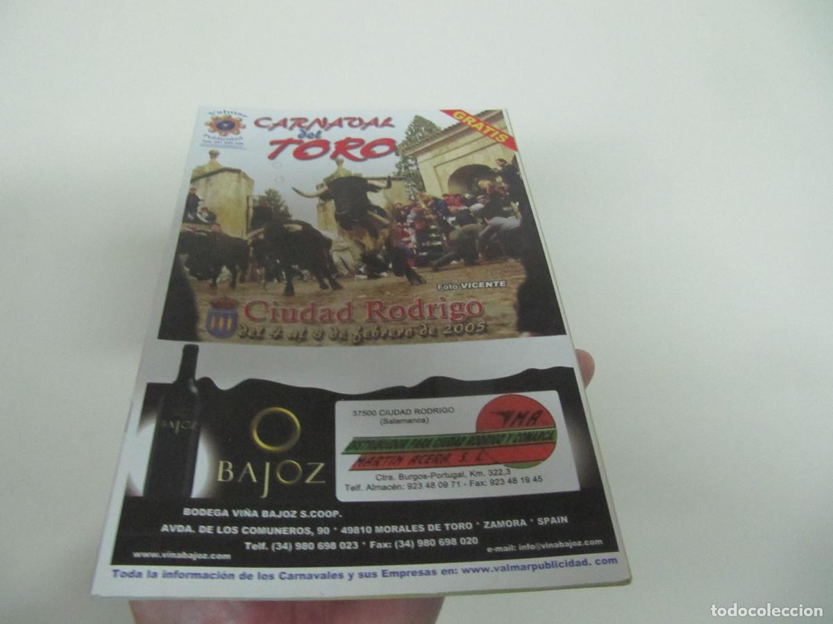 Sammeln von Zeitschriften und Zeitungen: CARNAVAL DEL TORO CIUDAD RODRIGO DEL 4 AL 8 DE FEBRERO DE 2005 FOTO VICENTE