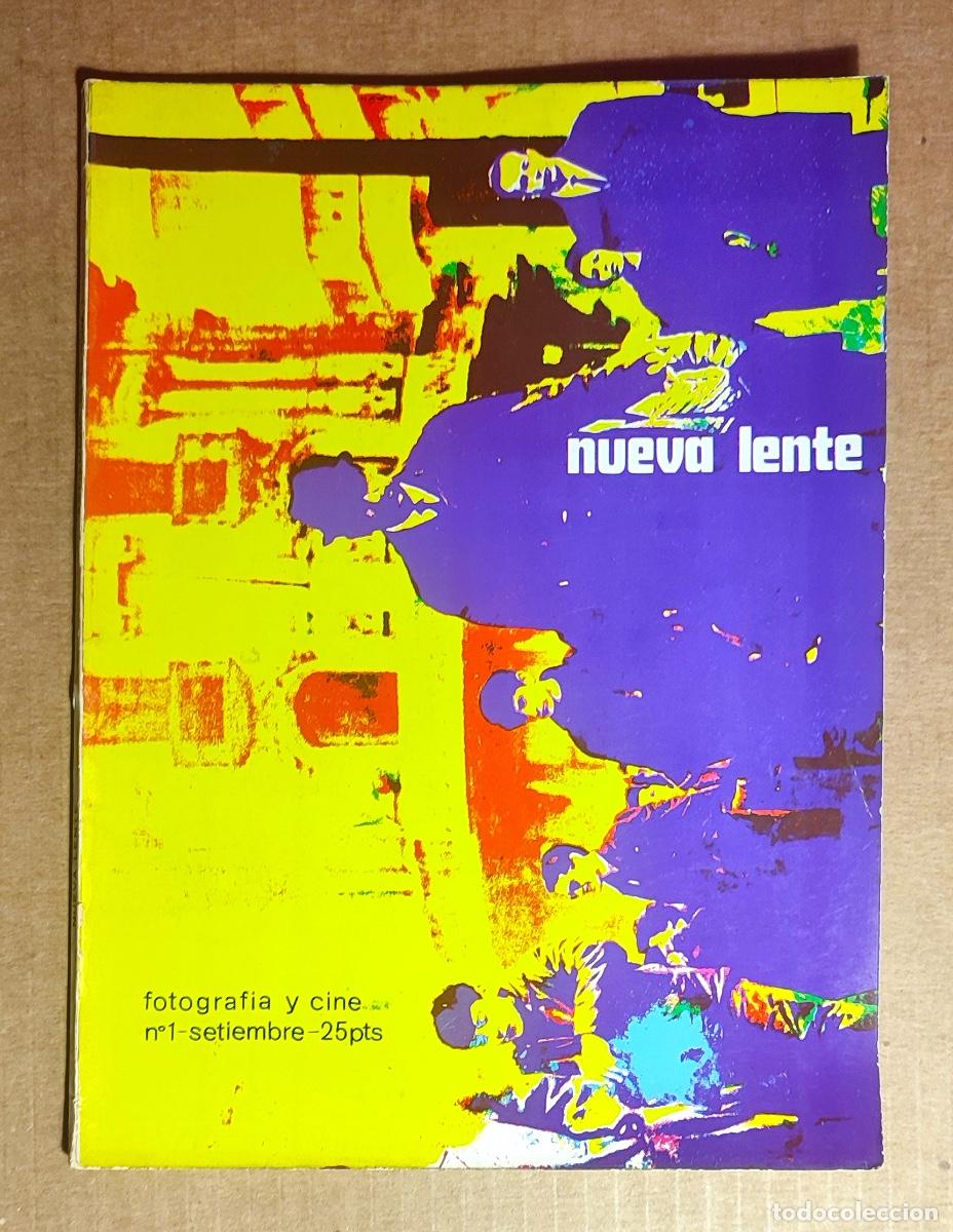 Coleccionismo de revistas y peri&oacute;dicos: NUEVA LENTE N 1 - SEPTIEMBRE 1971 - ALBERTO SCHOMMER - VICTOR RODRIGUEZ - ANTONIO GALVEZ