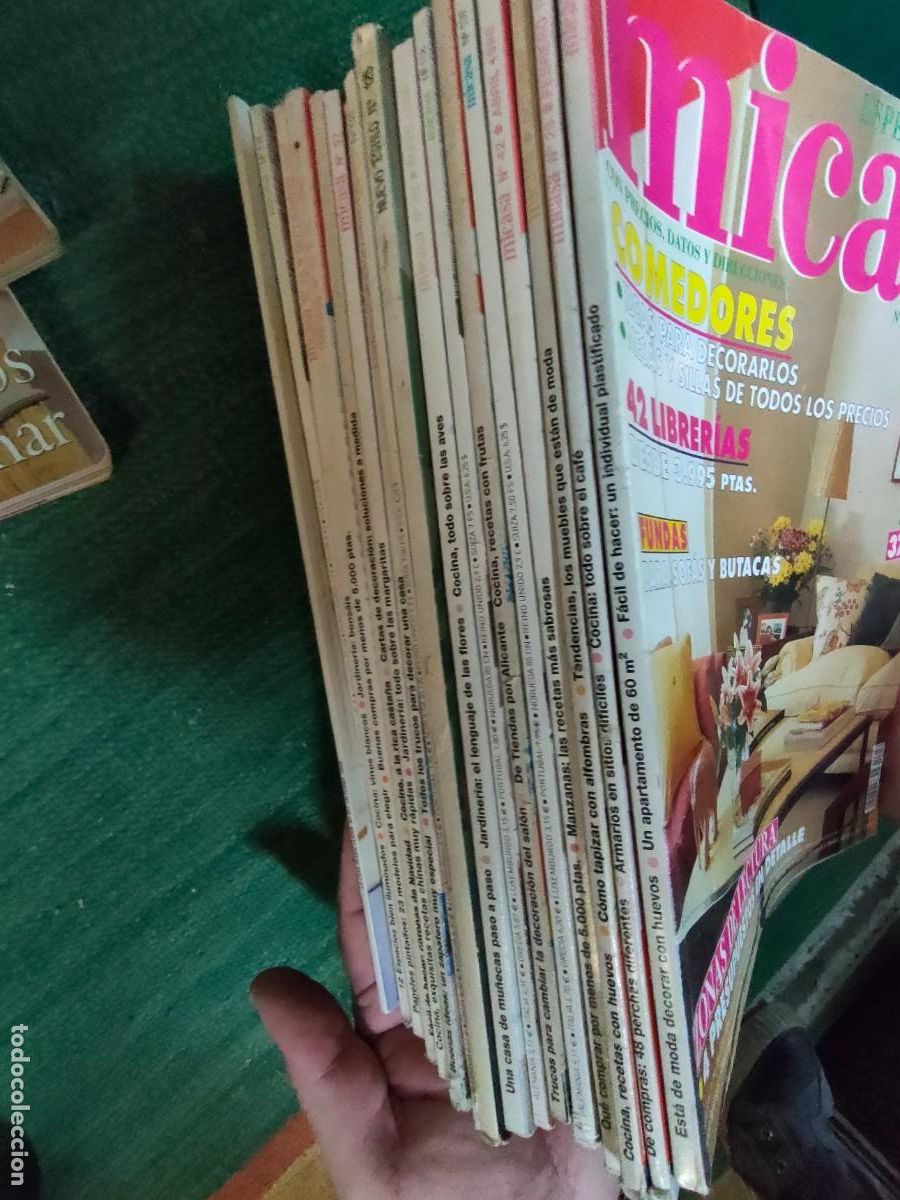 Coleccionismo de Revistas y Peri&oacute;dicos: MI CASA . Decoraci&oacute;n e interiorismo . Lote de 15 revistas tipo tomo